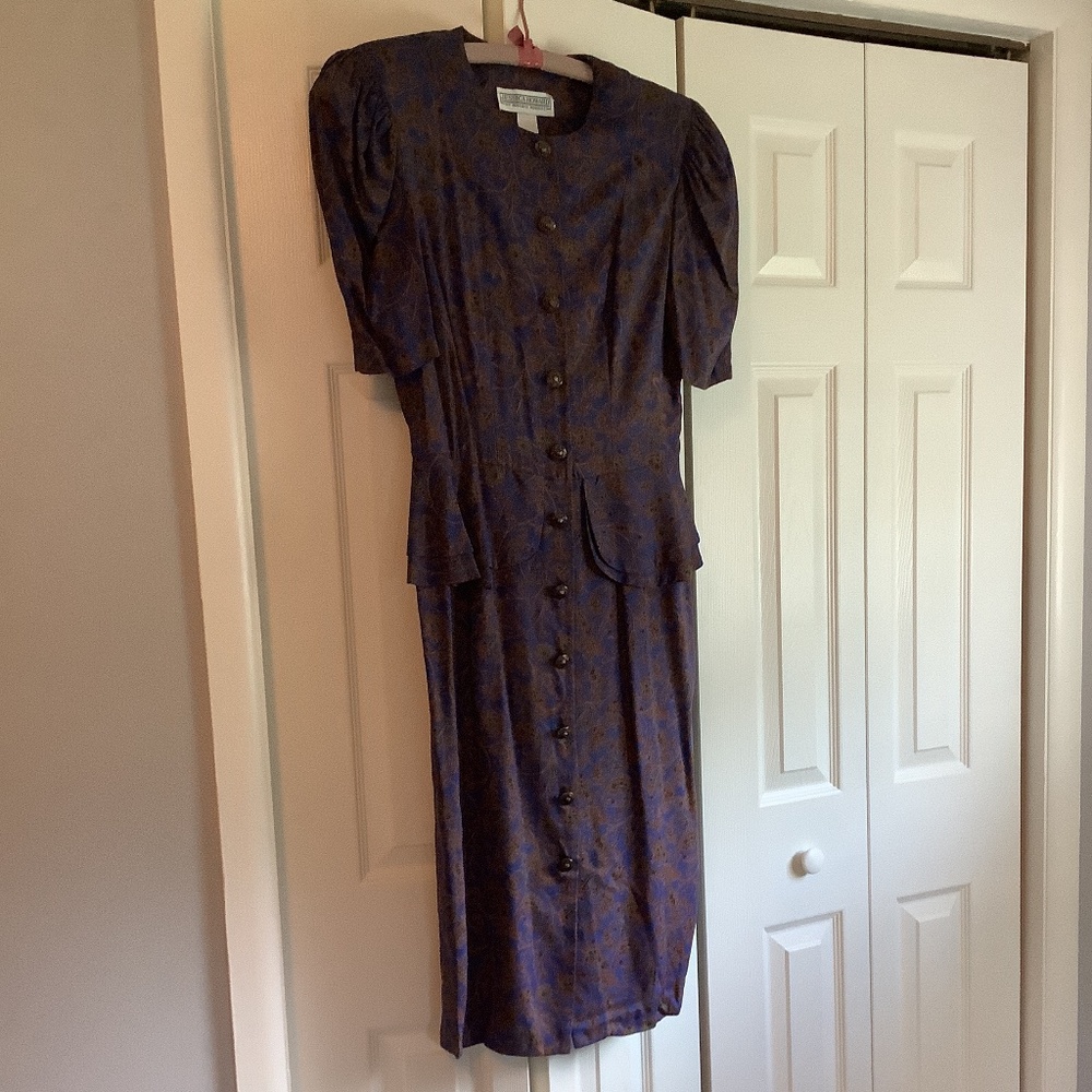 Women’srRich color patterned dress, size 8